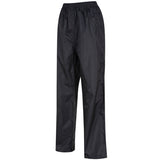 Regatta Emballez-le o pantalon de pluie dames noires taille m