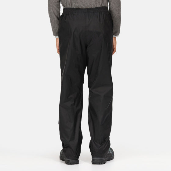 Regatta Rainbroek Pack It Junior Black Taille 13 ans