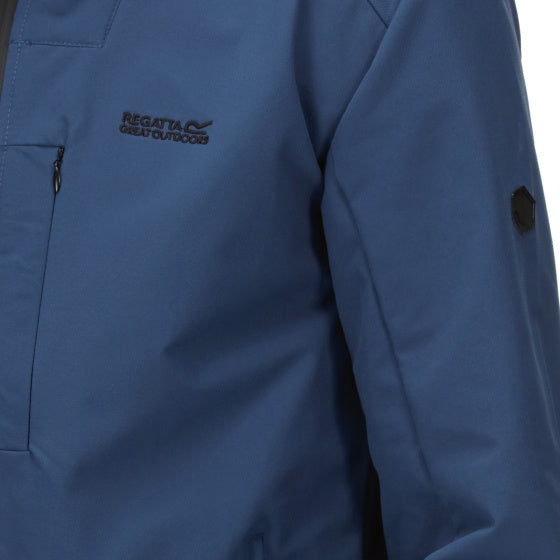 Regatta Overmaor Softshell Veste Men Blue Taille xxl