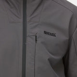 Regatta Overmaor Softshell Veste Men Gris foncé taille S