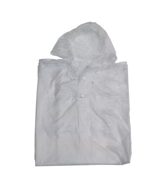 Falconetti Poncho une taille unisexe transparente