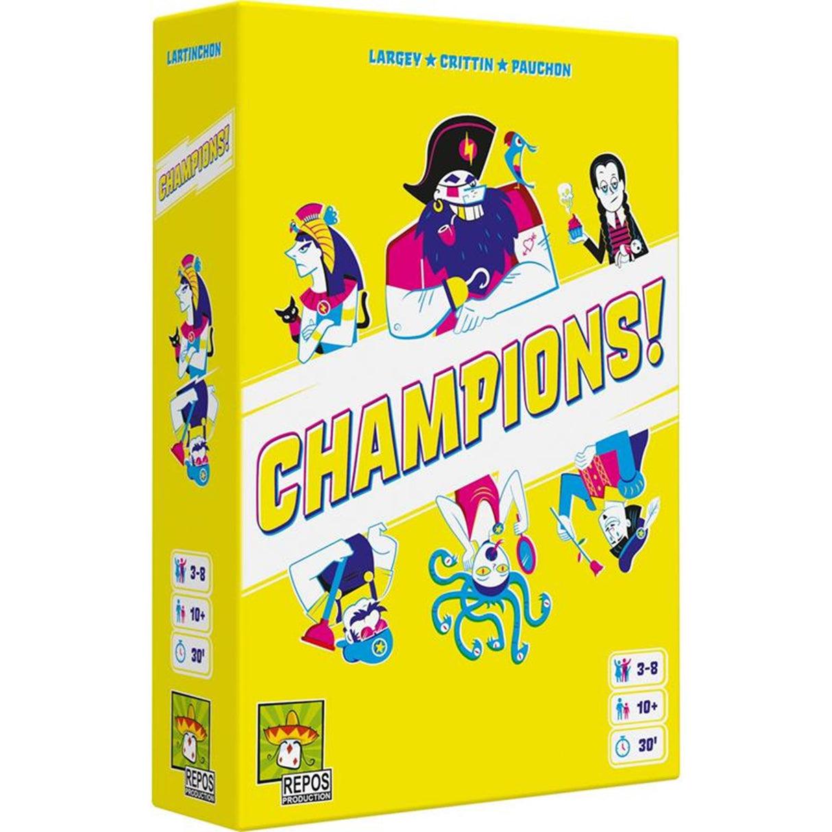 Champions de la production de repos ! jeu de société