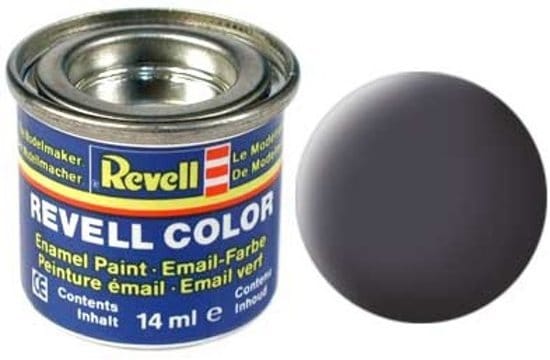 Peinture émail Revell #74 - gris gunship, mat
