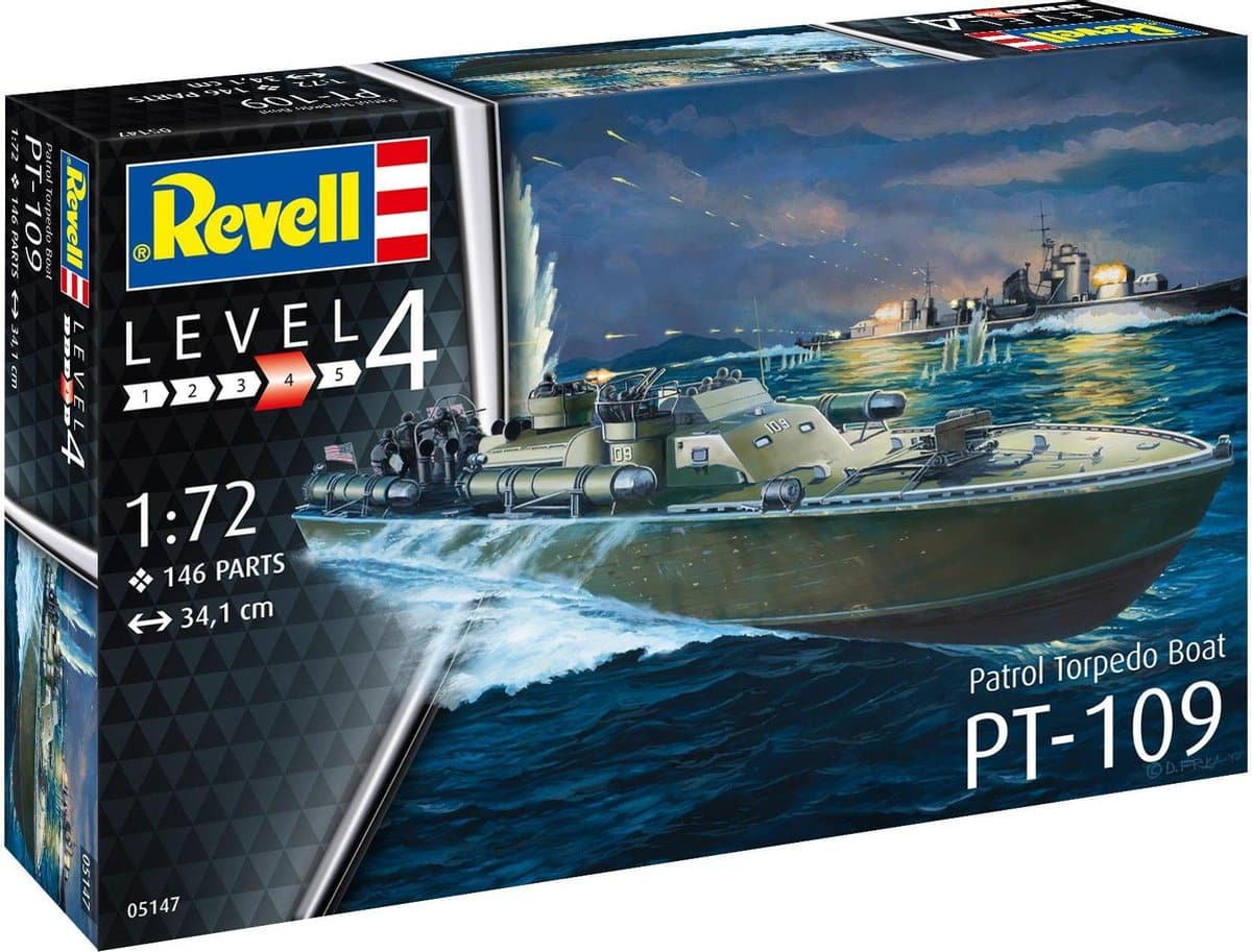 Revell modèle de construction patrouille torpilleur pt-109