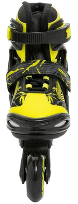 Roces Inline Skates Jokey 3.0 Softboat 82A Black Yellow Taille 30-33