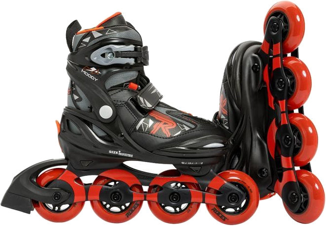 Roces en ligne patins de mauvaise humeur