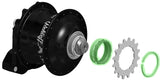 Adaptateur de support cannelé Rohloff avec circlip à circlip standard