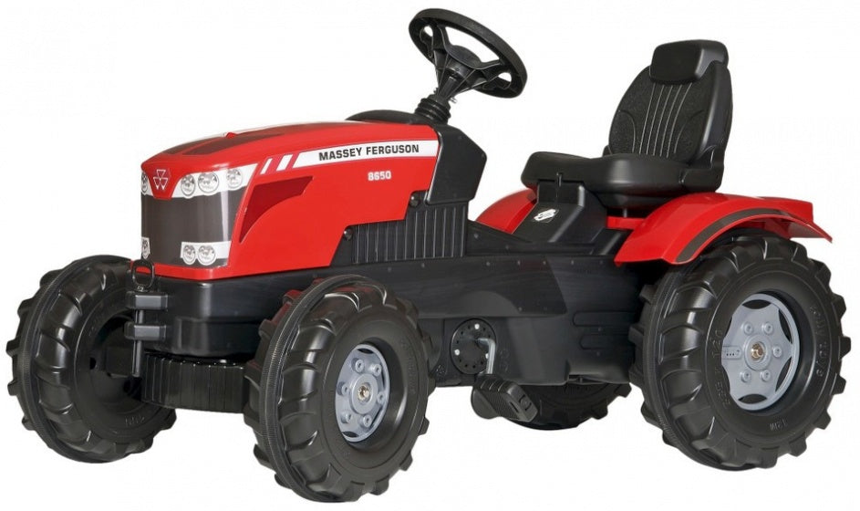 Rolly Toys Stair Tracteur Rollyfarmtrac MF8650 rouge noir
