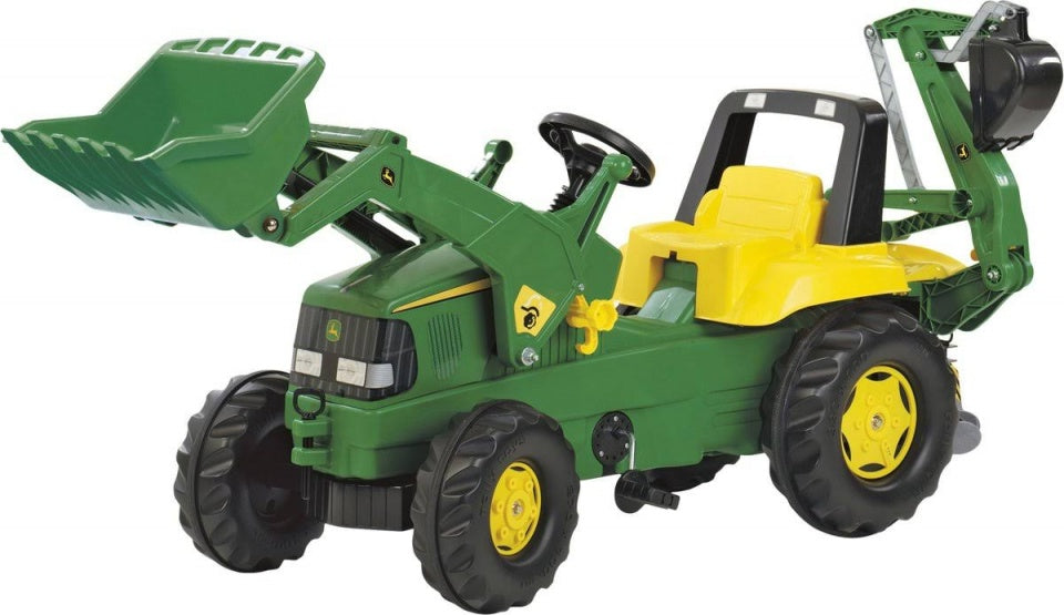 Rolly Toys Stair Tracteur Rollyjunior John Deere Groen Geel