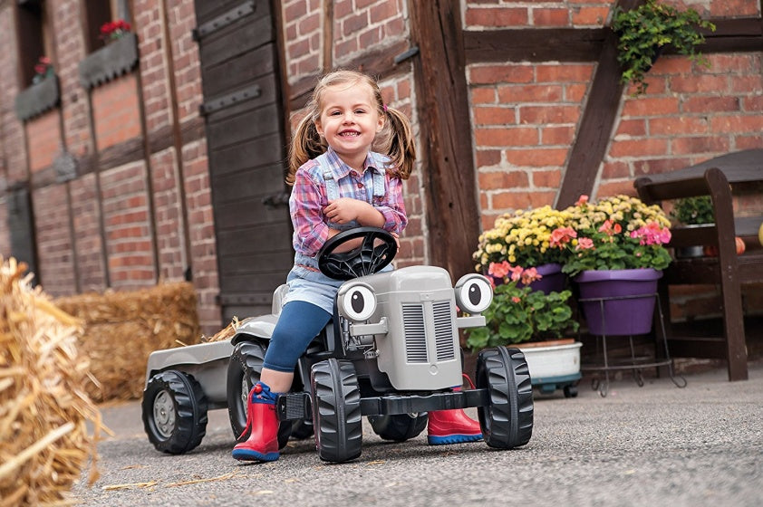 Rolly Toys Stair Tracteur Rollykid Litlle Grey Fergie Junior Gray