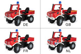 Rolly Toys Staircase Rollyunimog Fire 118 x 81 x 54 rouge