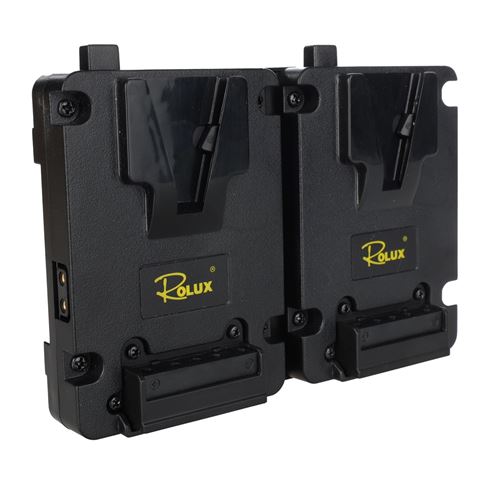 ROLUX DUO MINI V-MOUNT BATTERY PLAQUE RL-AC16S