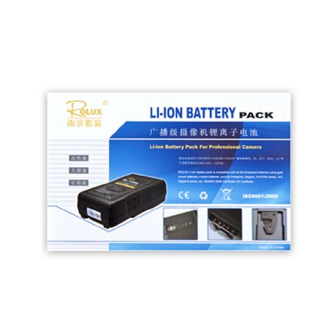 Rolux V-Mount-batteri RL-130S 130WH 14.8V 8800mAh