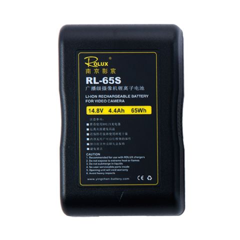 Rolux V-Mount Battery RL-65S 65WH 14.8V 4400mAh