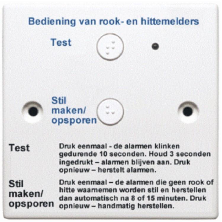 Télécommande pour détecteur de fumée