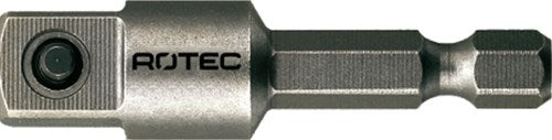 Adaptateur Rotec e 6,3 x 50 mm x 3 8 -4 kt. avec goupille - 820.00501 - 820.00501