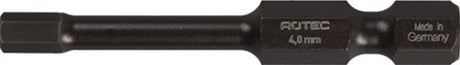 Rotec impact insertbit inbus 6,0 l=50mm c 6,3 basic - 5 stuks - 8174106 - 817.4106