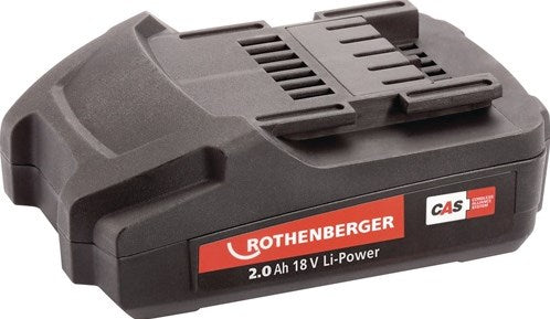 Batterie Rothenberger | 18 V 2,0 Ah | batterie Li-Power | 1 pièce - 1000001652 - 1000001652