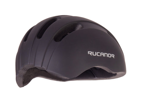 Rucanor city flow casque de vélo e-bike réglable noir taille 58-61 cm (l)