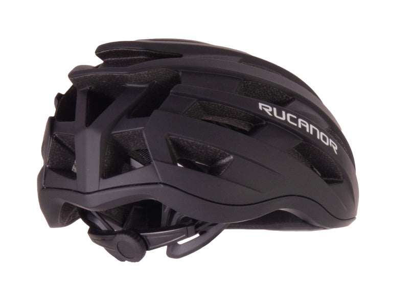 Rucanor grav casque de vélo vtt et vélo électrique réglable noir taille 58-61 cm (l)