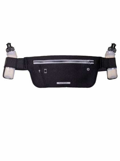 Rucanor Running Hip Sac 2 bouteilles unisexes noir