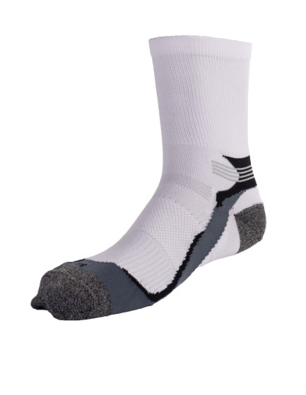Rucanor Running Choches Long 2 pack White Grey Taille 43-46