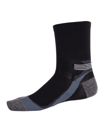 Rucanor Running Choches Long 2-Pack Black Taille 35-38