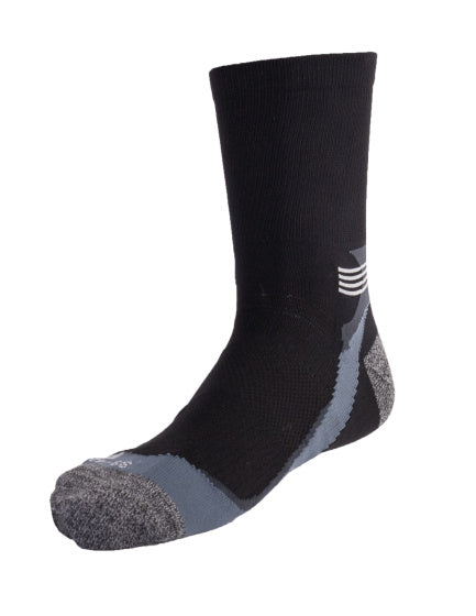 Rucanor Running Choches Long 2-Pack Black Taille 35-38