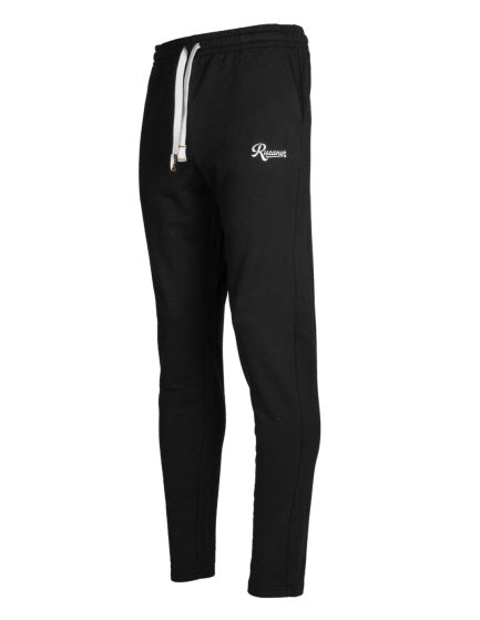 Rucanor Silver Straight Jogging Pantalging Men Black Taille L