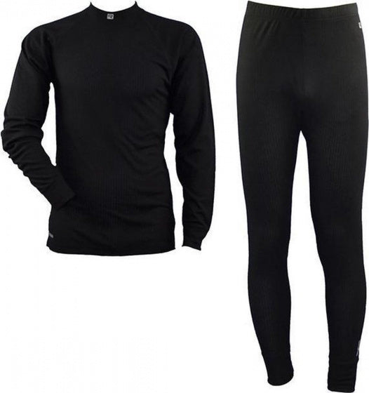 Rucanor Thermosuit Montana II Polyester Black Black 2 pièces Mt L