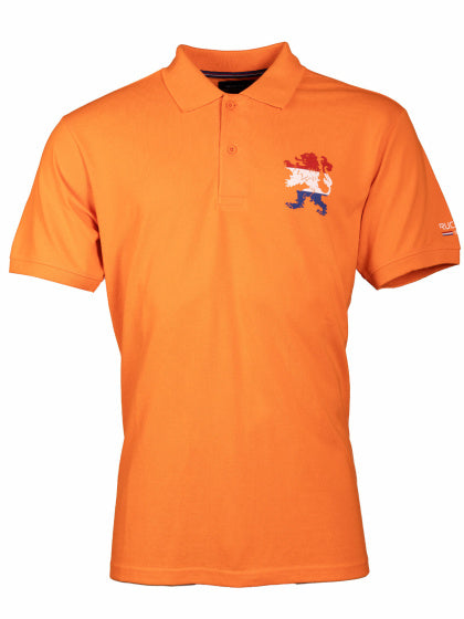 Rucanor Football Polo T-shirt à manches courtes Men Orange Taille L