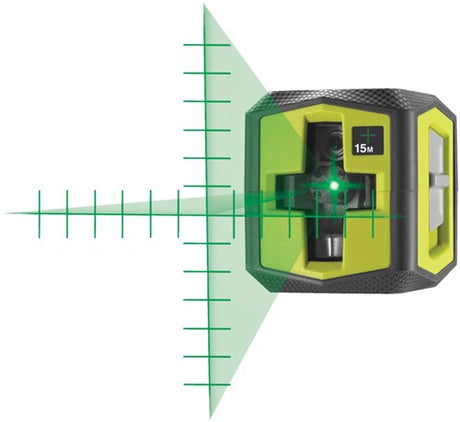 Ryobi kruislijnlaser | groen | generatie 2 | 5133005497
