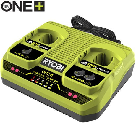 Ryobi rc18240g | one+ 18v 2-poorts lader - 5133005581