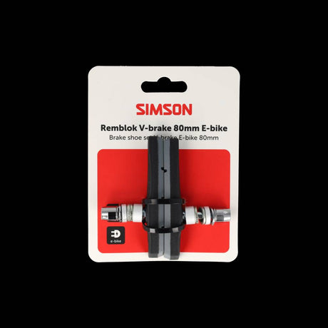 Plaquettes de frein Simson vélo électrique v-brake 80mm