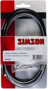 Simson Gear Cable Set SA Gazelle 1700 2150 mm SW Zi