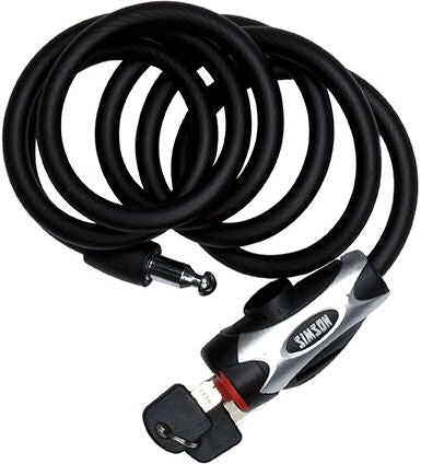 Simson Cable Lock Pro 12x180 Negro