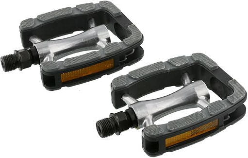 Pedals Set Elegant Comfort 9 16 inch Gray Black