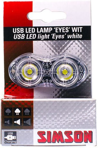 Simson USB LED Lamp Eyes White 7 Lumen