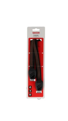 Simson classeur trio 71cm brun-noir