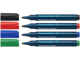 Schneider marqueur permanent étui rond 4 pcs