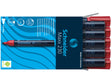 Marqueur Schneider perm. 230 ronds rouges 10pcs