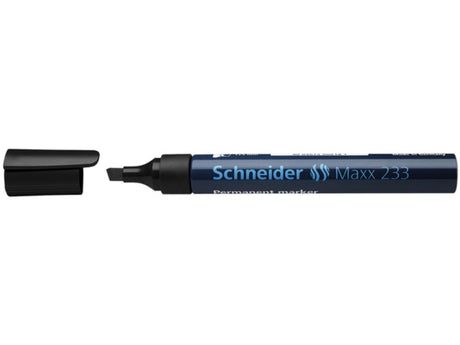 Schneider marqueur permanent 233 burin noir 10 pcs