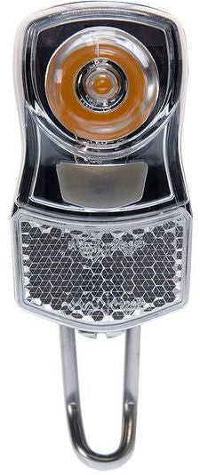 Phare Simson pour fourche avant LED 'clairement' - avec piles (10 pièces dans une boîte)