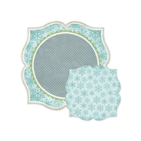 We r makers American Crafts • Winter Frost 30,5x30,5cm papier DC Blustery