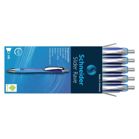 Stylo à bille slider rave xb schneider, 1,4mm, bleu