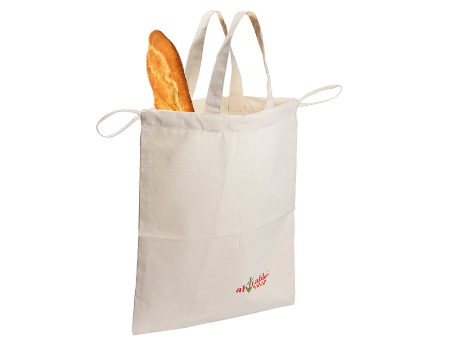Ah ! tableau! bread bag - organic cotton