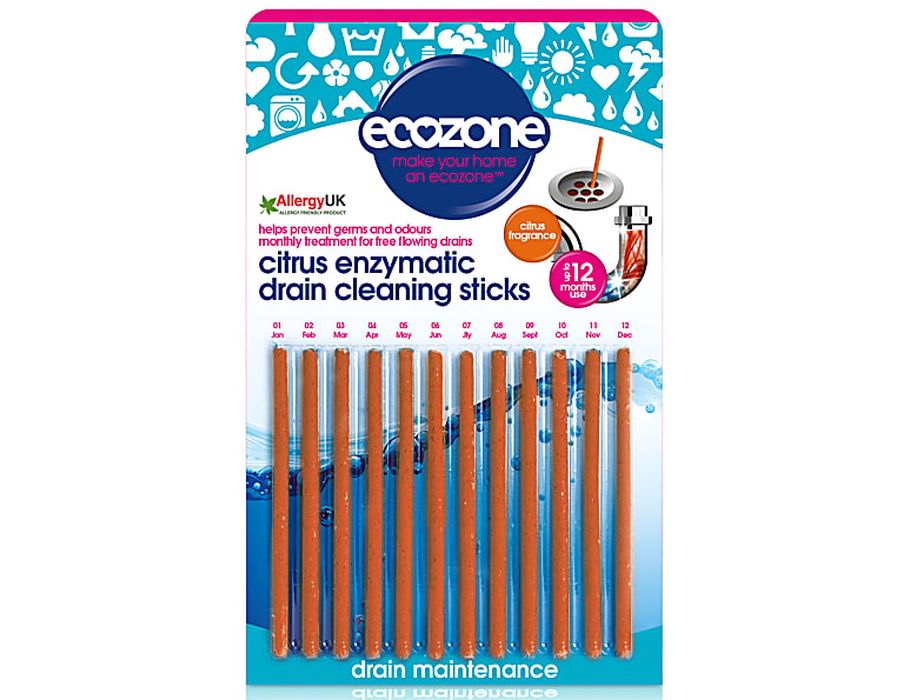 Bâtonnets déboucheurs Ecozone - agrumes - 12 pcs.