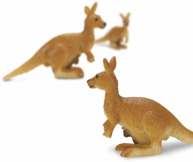 Safari Kangaroos Play Set 2,5 cm Brown 192 pièces