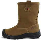 Safeet lucca werklaars gevoerd s3 | bruin | maat 41 - 8719388022307