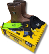 Safety jogger alaska laars s3 winter box | bruin | maat 40 - 00.118.068.40